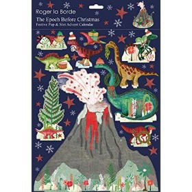 Roger la Borde Calendrier de lAvent 3D Pop and Slot Motif dinosaure