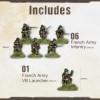 Wargames Delivered, un fusil, un ensemble numérique – Kit de modèles de figurines daction par Warlord Games