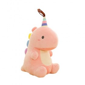 Mislaxy Peluche Dinosaure Mignon Kawaii Dinosaure Douce Poupée Oreiller en Peluche Cadeau Anniversaire Noël pour Enfants, 30c