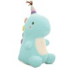 Mislaxy Peluche Dinosaure Mignon Kawaii Dinosaure Douce Poupée Oreiller en Peluche Cadeau Anniversaire Noël pour Enfants, 30c