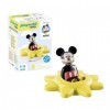 PLAYMOBIL 1.2.3 71321 Mickey et Toupie Soleil- - PLAYMOBIL 1.2.3 - Disney - pour Les Tout-Petits 18-36 Mois - Mes Premiers Pl