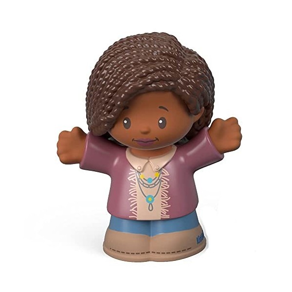 Pièce de rechange pour Little People Big Helpers Family Playset – FRM74 ~ Afro-Américain ~ Figurine maman de rechange