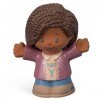 Pièce de rechange pour Little People Big Helpers Family Playset – FRM74 ~ Afro-Américain ~ Figurine maman de rechange