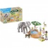 Playmobil 71294 Explorateurs avec Animaux de la Savane, Safari dans Les espaces naturels, Univers Wiltopia avec Plus de 80% d