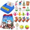 Calendrier de lavent Calendrier de Compte à Rebours Noël Sac Cadeau Surprend Fidget Toys Pop Set Enfants Jouets Sensoriels S