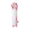 PEDEIECL Mignon Peluche Chat poupée en Peluche Oreiller poupée Jouets Chat Doux Animaux en Peluche Long Oreiller Jouets Chato