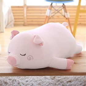 LICHENGTAI Peluche Cochon en Peluche, 60CM Grand Cochons Animaux en Peluche Cochons Géant Peluche Douce, Jouets Coussins Pelu