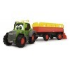 Dickie Toys Happy Animal Tracteur pour enfants à partir de 1 an avec étiquette animal, jouet de ferme, lumière et son 30 cm, 