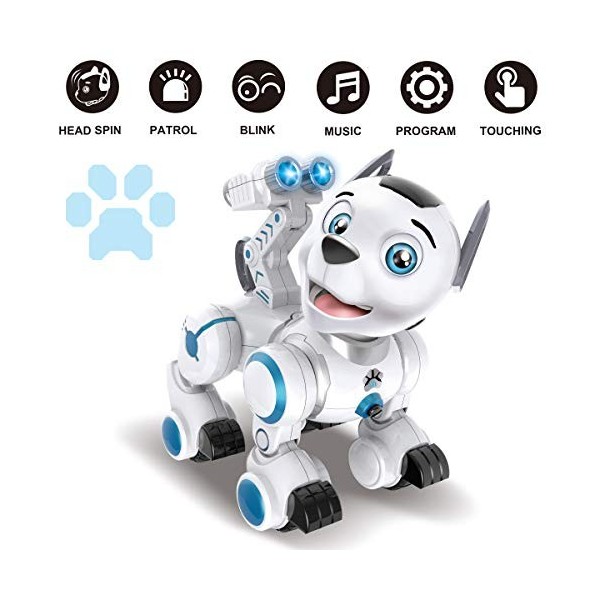 Robot électronique pour animal de compagnie, chien, télécommande