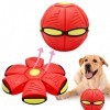 ICEBLUEOR Balle volante pour animal domestique, soucoupe volante, jouet pour chien, jouet pour animal domestique, balle volan
