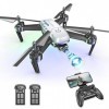 Wipkviey T6 drone avec camera - Drones Fpv HD 1080P pour enfants adultes débutants, Avec vidéo en direct WiFi, maintien de l