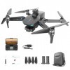 HYTOBP S189 MAX Drone avec Caméra 8K GPS professionnel Quadricoptère FPV WiFi 5G Transmission Moteur sans balais avec Deux Ca