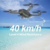 Drone Moteur Sans Brosse avec 2 Caméras 40KM/h MAX Résistance au Vent Classe 4 5GHz WIFI FPV Drones avec Caméra HD Quadcopter