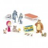 Simba - Masha et Michka - Mini Univers Coffret - 7 Figurines + Accessoires - 109301048