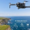 Ruko F11GIM2 drone avec camera pour adulte 4K, transmission vidéo à 3km, cardan à 3 axes 2 axes + EIS anti-tremblement ,quad