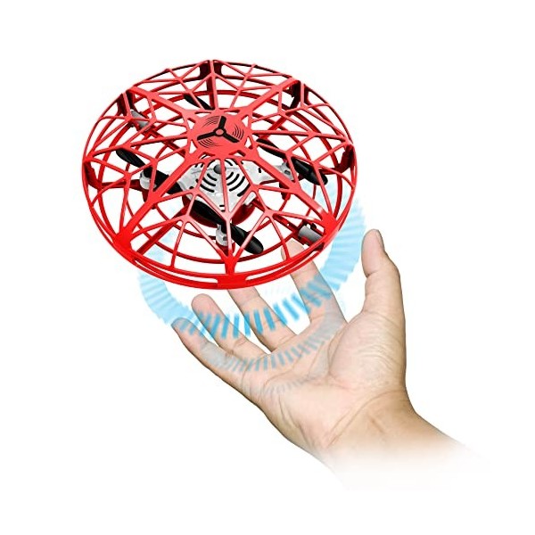 Flybotic Flashing Drone Télécommandé Lumineux-Double Télécommande-360° Flips-Vol Stationnaire-Jouet pour Enfant-Dès 8 ans, 21