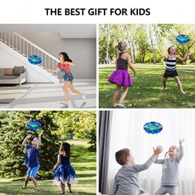 Kizmyee UFO Mini Drone, Drone pour Enfants Enfants Jouet Main Capteur Quadcopter Infrarouge Induction Volant Jouet Cadeaux po
