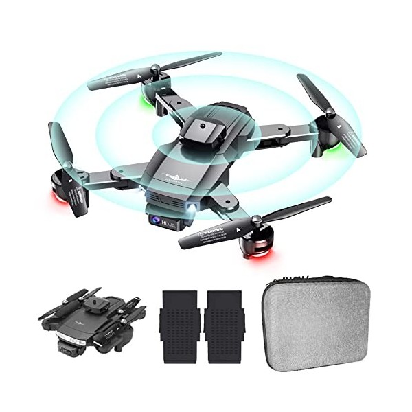 OBEST Drone avec Caméra 4K,Drone Radiocommandé Deux Caméras,Hélicop