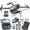 NMY N100 Drone Avec Caméra 4k GPS,5G WiFi FPV,40 Minutes De Vol Avec 2 Batteries,Fente pour carte SD,Moins de 249g，Drone Avec