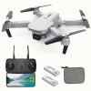 3T6B Drone avec Caméra 1080P,Drone Enfant avec Deux Caméras,Drones Radiocommandés FPV,Contrôle en Un Clic,Mode sans Tête,Main