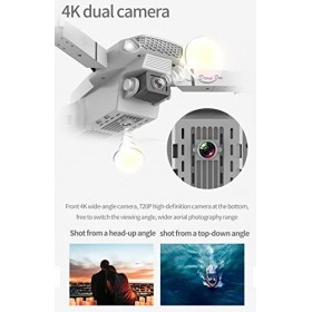 3T6B Drone avec Caméra 1080P,Drone Enfant avec Deux Caméras,Drones Radiocommandés FPV,Contrôle en Un Clic,Mode sans Tête,Main