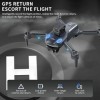 OBEST Drone GPS Avec Caméra 1080P Sans Brosse,Drones Radiocommandés Adultes, Évitement Automatique Des Obstacles,Positionneme
