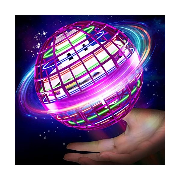 semai Boule Volante, Cadeau Noel Jouet Jouets pour enfants à partir avec  lumière LED, Hover Ball commandé à la main, cadeaux