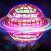 Boule Volante Lumineuse, Magique Balle Volante Flying Orbi Boomerang Ball Spinner, Ballon Volant Lumineux Drone Hoverball, Jo