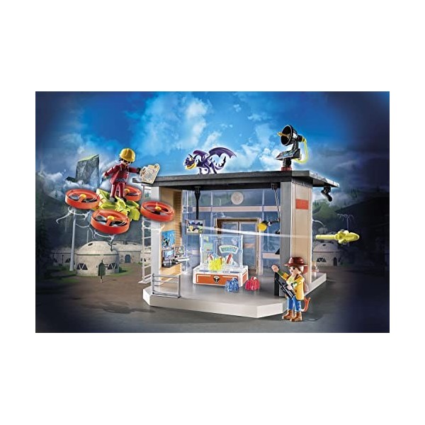 Playmobil 71084 Dragons Nine Realms: Icaris Lab- - Dragons Nine Realms - Aventure héros