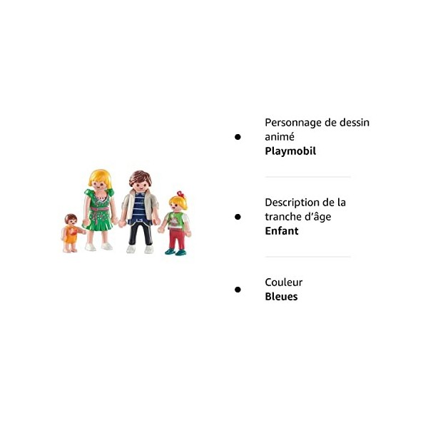 Playmobil - 6530 - Famille Moderne - Emballage Plastique, Pas de boîte