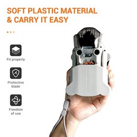 CYNOVA DJI Mini 3 Pro Protection dhélice pour accessoires DJI Mini 3 Pro, support dhélice original Mini 3 Pro avec cordon 