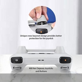 Skyreat Mini 3 /Mini 3 Pro Joystick Protector,Silicone Thumb Stick Guard Rocker Cover Holder for DJI Mini 3 Pro Drone DJI RC 