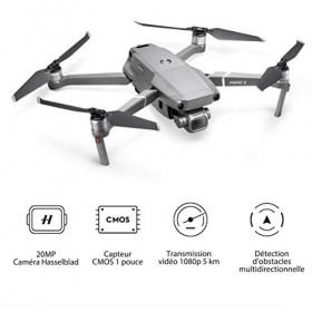 DJI Mavic 2 Pro - Drone avec Caméra Hasselblad L1D-20c, Vidéos 4K HDR 10 bits, Durée de Vol 31 min, Capteur CMOS 1” 20 MP, Hy