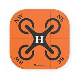 Skyreat Mini 3 Drone Landing Pad, Tapis datterrissage dhélicoptère étanche pliable de 50 cm 20 " pour DJI Mini 3 Pro/Mini