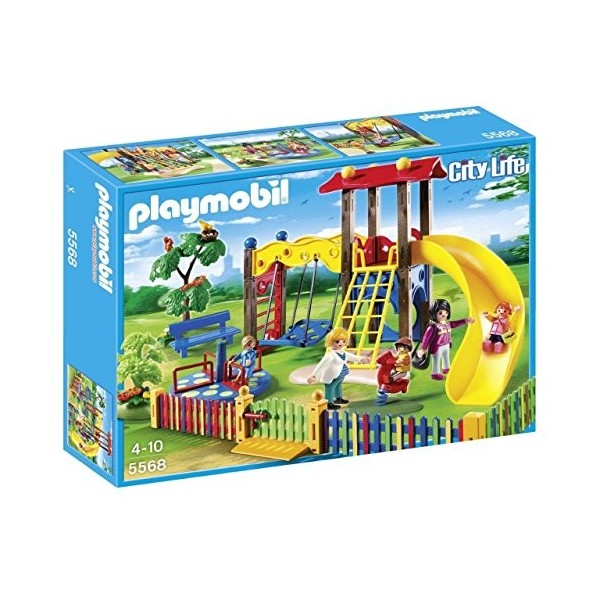 Playmobil - 5568 - Jeu De Construction - Square Pour Enfants Avec Jeux - City life