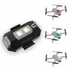 DR-02 Drone Lumière Stroboscopique pour Drone Compatible avec le DJI Mavic AIR 2 Pro Inspire 2 Pro etc,Mini Lampe pour Drone 