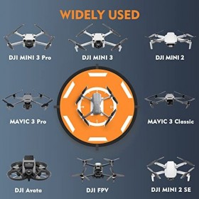 Accessoires de terrain datterrissage de drones, mini 4 par accessoire UAV site datterrissage pliable pour drone tapis datt