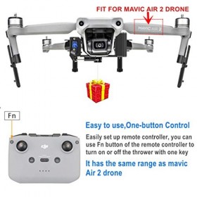 Hanatora - Dispositif de libération de la charge utile pour drone DJI Mavic Air 2 - Kit de recherche et de sauvetage