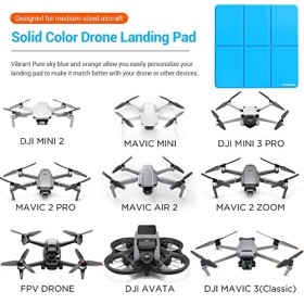 CYNOVA Drones universels pour terrain datterrissage - Pliable et rapide - Pour DJI Mini 3 / Mini 2 / Mavic 2 / Holy Stone / 
