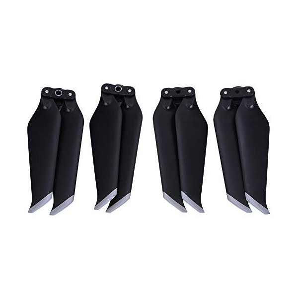 Dilwe 2 Paires Hélices de Drone RC, Hélices à libération Rapide réduisant Le Bruit, compatibles avec DJI Mavic 2 Pro/Zoom Gol
