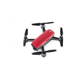 DJI - Spark Fly More Combo Version UE - Rouge | Incl. 1 Drone Quadricoptère, 1 Batterie de Vol Intelligente, 1 Radiocommand