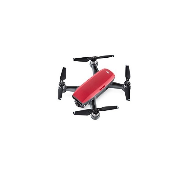 DJI - Spark Fly More Combo Version UE - Rouge | Incl. 1 Drone Quadricoptère, 1 Batterie de Vol Intelligente, 1 Radiocommand