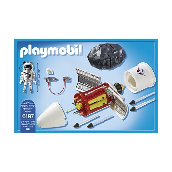 Playmobil - 6197 - Satellite avec Laser et météorite