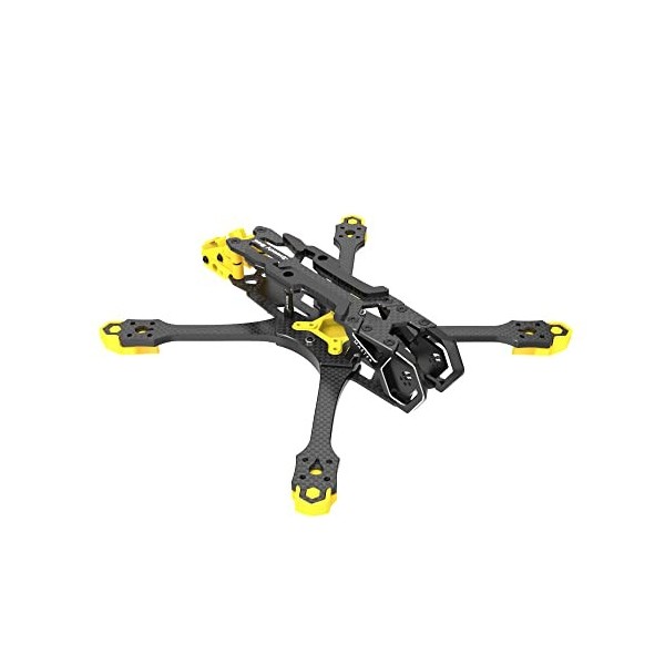 SpeedyBee Master 5 FPV Drone Frame- 5 inch Racing Freestyle Quad Kit with anti-shock structure Multiple support for DJI Air U