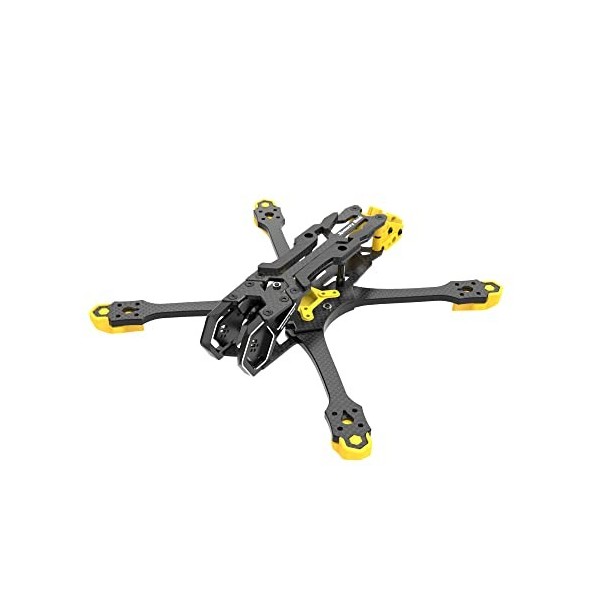 SpeedyBee Master 5 FPV Drone Frame- 5 inch Racing Freestyle Quad Kit with anti-shock structure Multiple support for DJI Air U