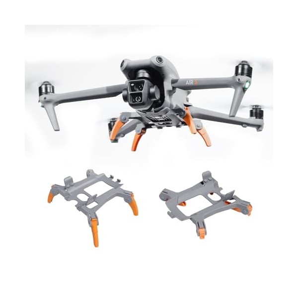 FPVtosky Kit de suspension pliable pour DJI Air 3 Orange