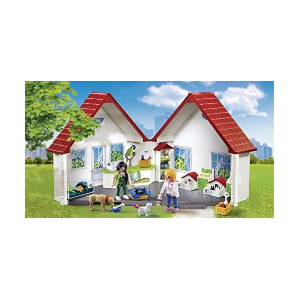 PLAYMOBIL City Life 5633 - Animalerie avec bâtiment