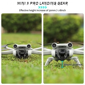 Owoda Accessoires Mini 3 Pro : pieds datterrissage pliables + protection dhélice anti-collision + support dhélice portabl