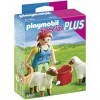 Playmobil - 4765 - Jeu de Construction - Agricultrice avec Moutons