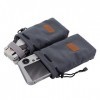 Linghuang Mini 3 Pro Lot de 2 sacs portables en flanelle étanches avec cordon de serrage pour DJI Mini 3 Pro et accessoires d